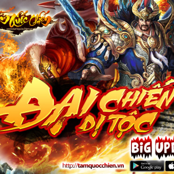 Game Tam Quốc Chiến update phiên bản mới "Đại chiến dị tộc"