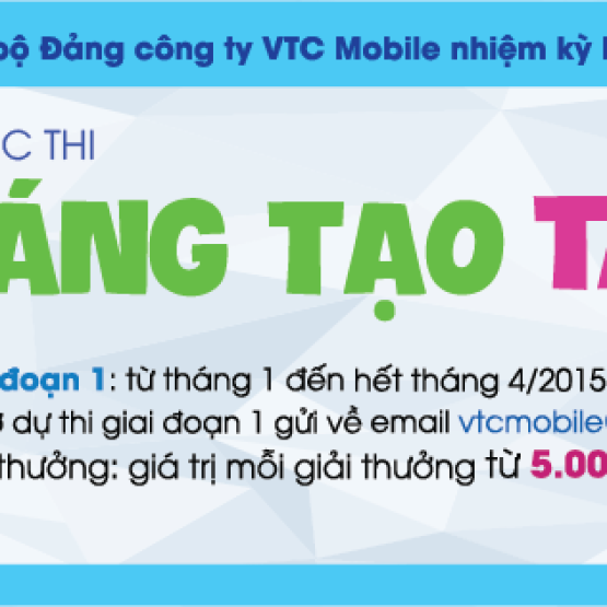 Cuộc thi "Sáng tạo táo bạo" năm 2015