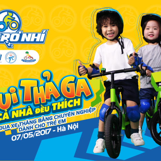 Cua-rơ Nhí: Vui thả ga, cả nhà đều thích!