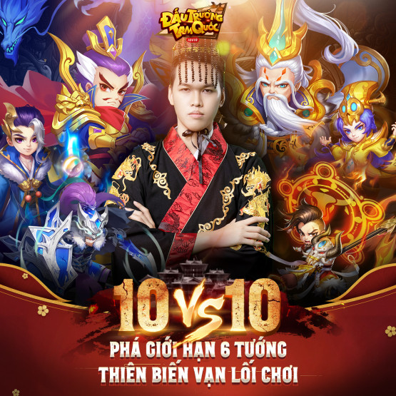 Đấu Trường Tam Quốc Mobile - Game đấu cờ nhân phẩm đầu tiên tại Việt Nam chính thức trình làng cộng đồng game Việt