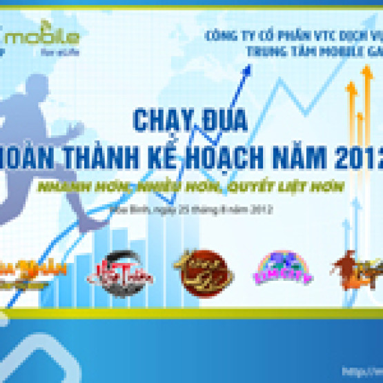 Trung tâm Mobile Game “chạy đua hoàn thành kế hoạch 2012